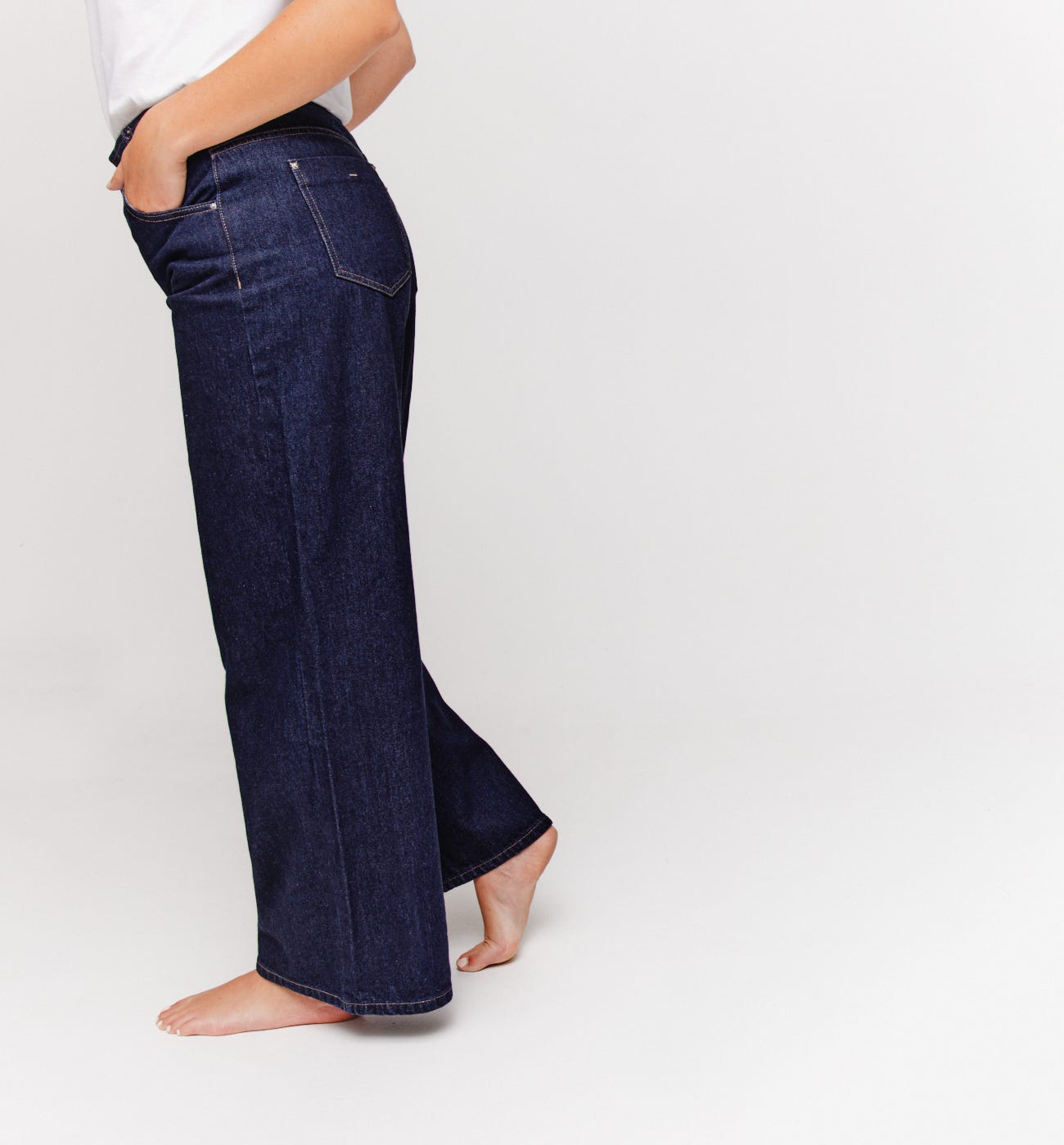 Jean large taille haute FELIX