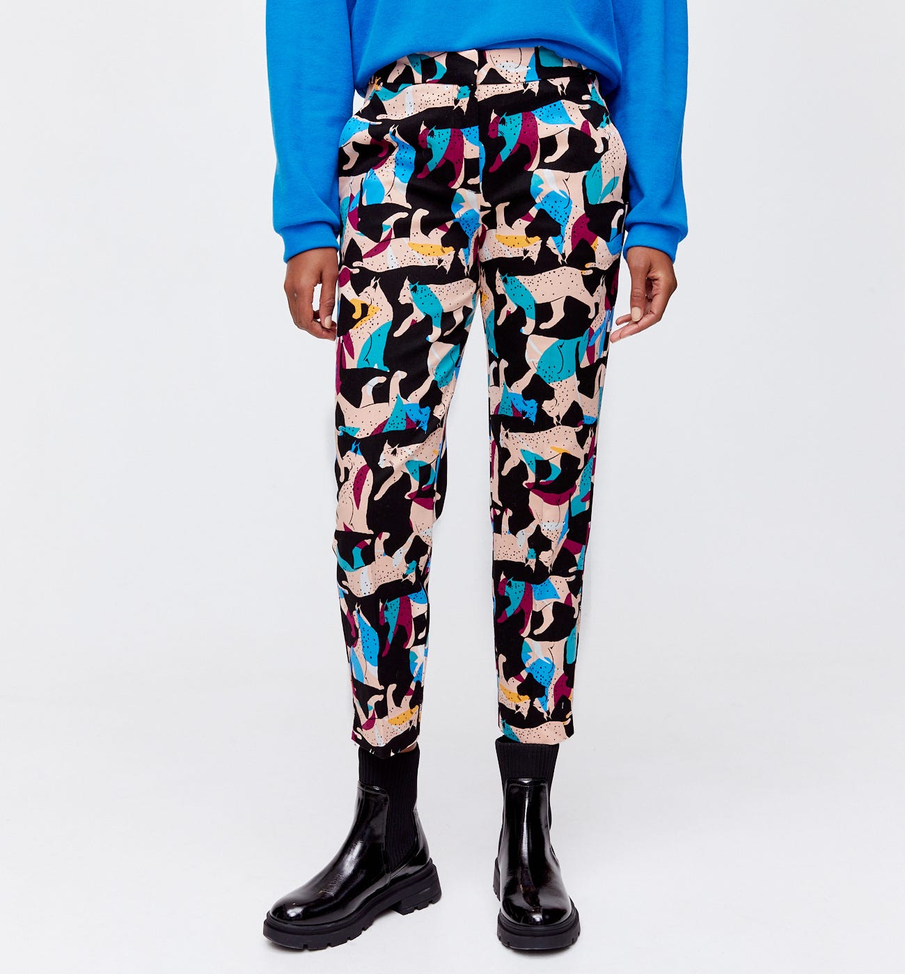 Pantalon imprimé Femme