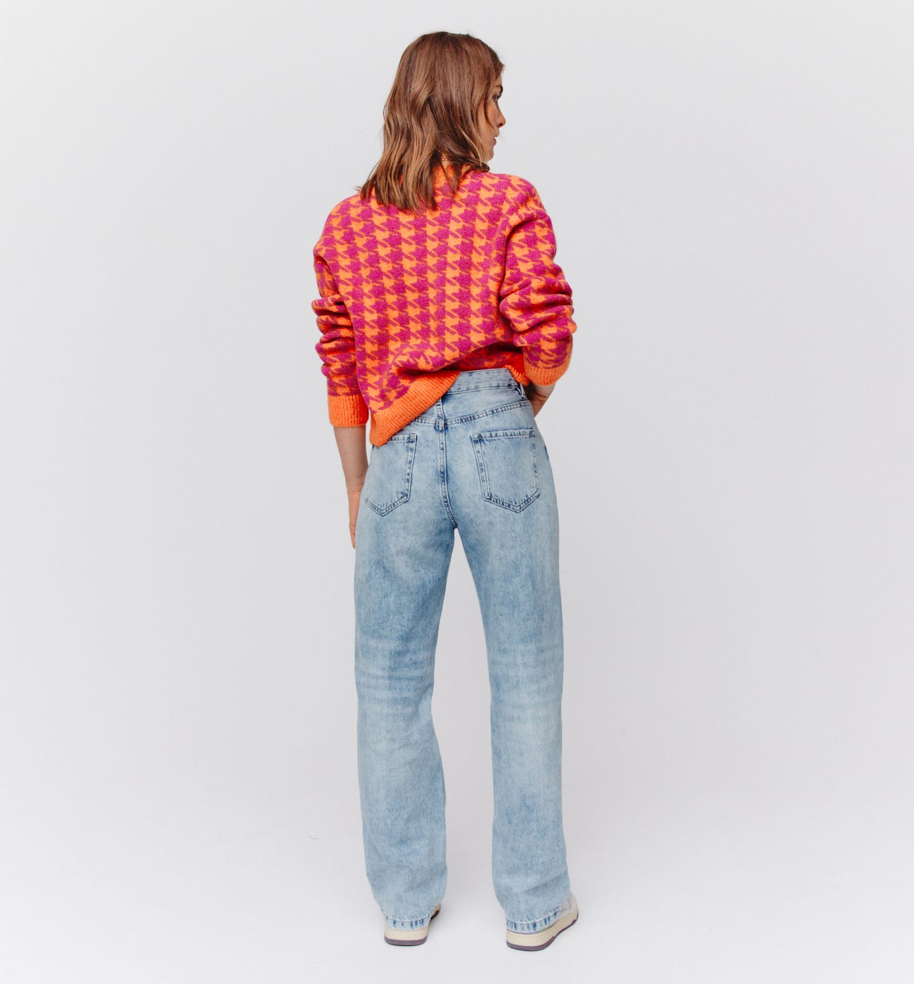 Weite Baggy-Jeans