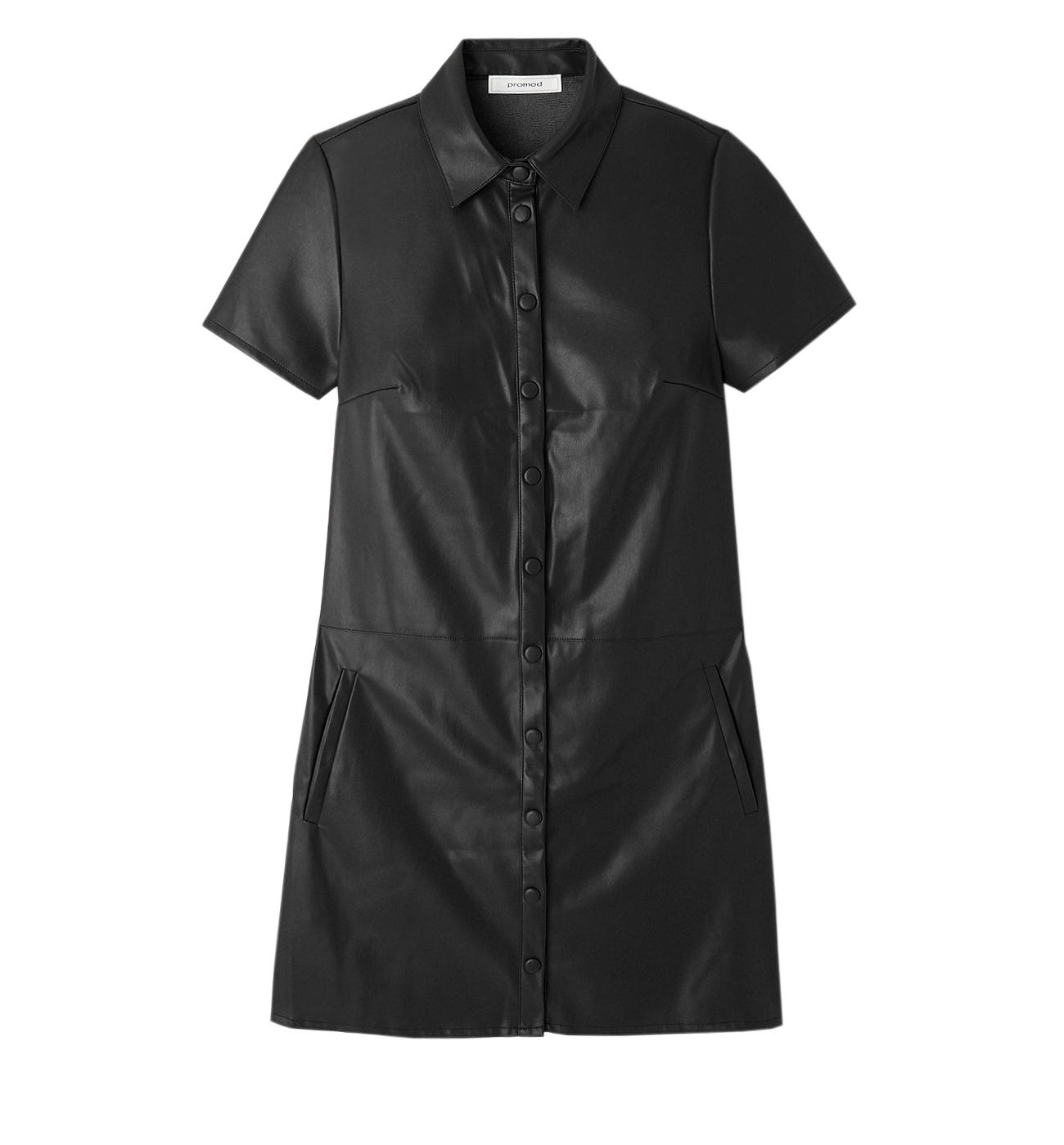 Kleid aus Kunstleder