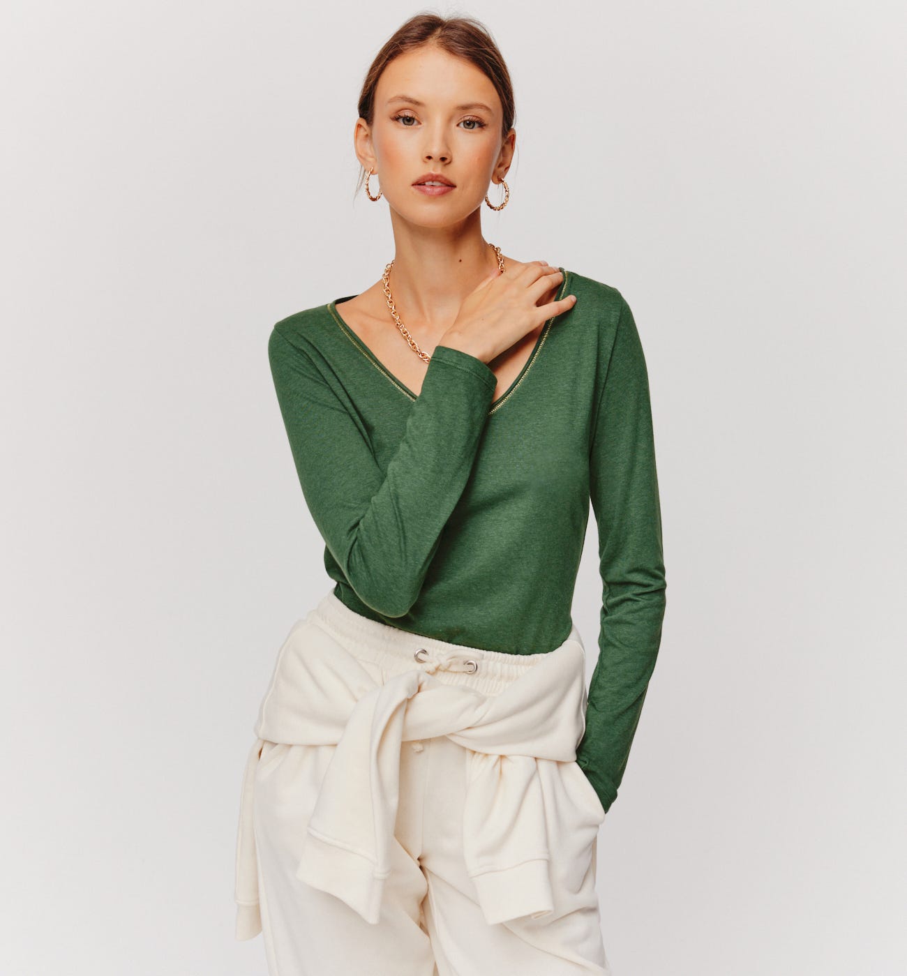 Top scollo a V