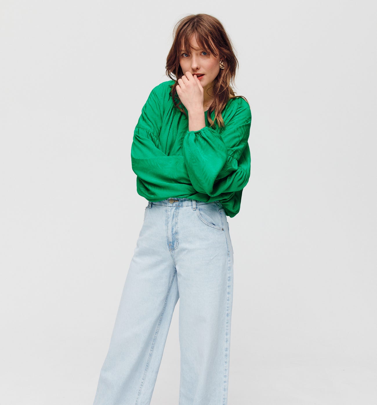 Blouse courte Femme