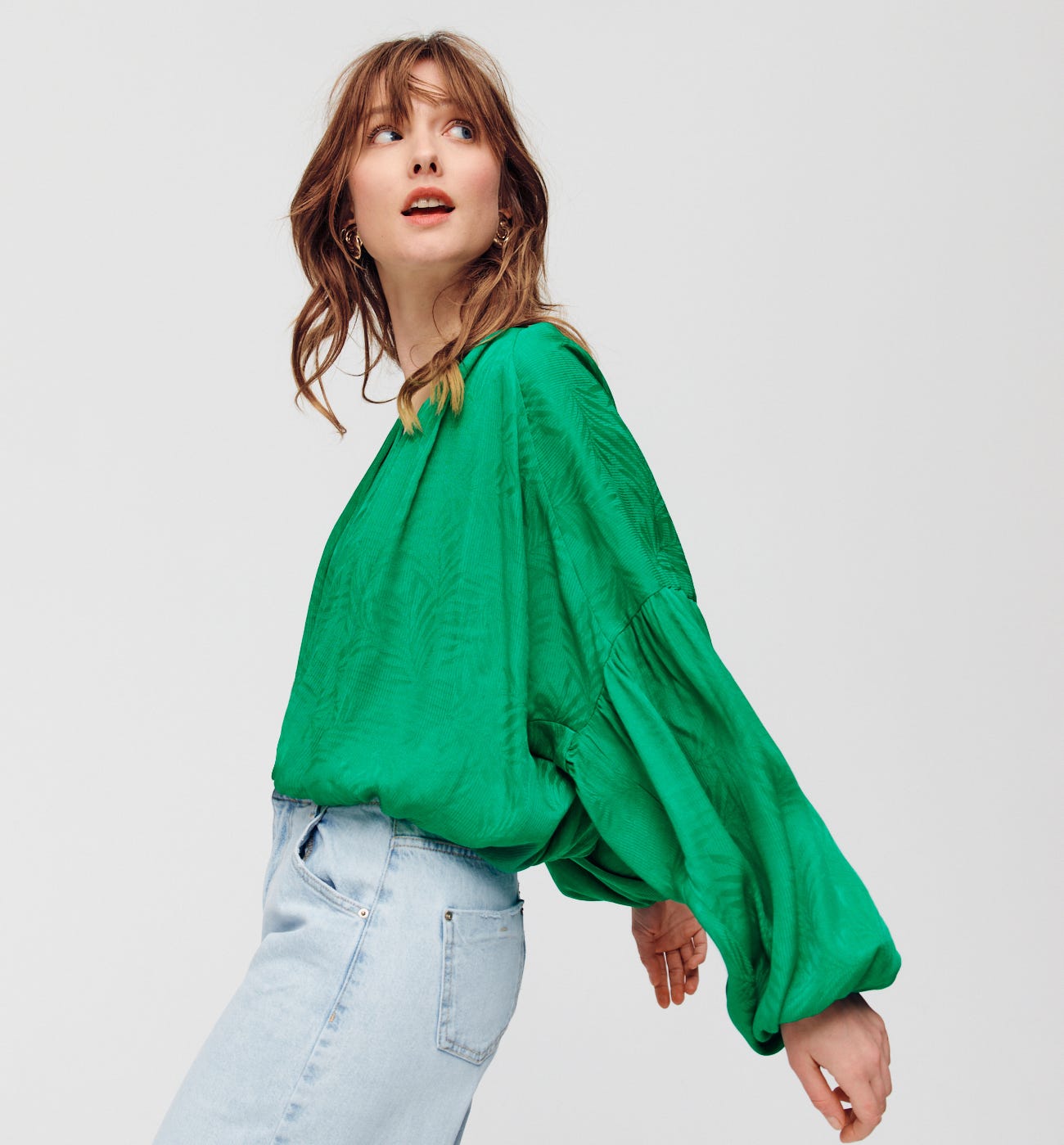 Kurze Bluse