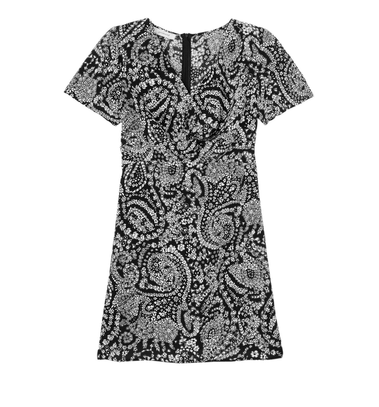 Vestido corto estampado