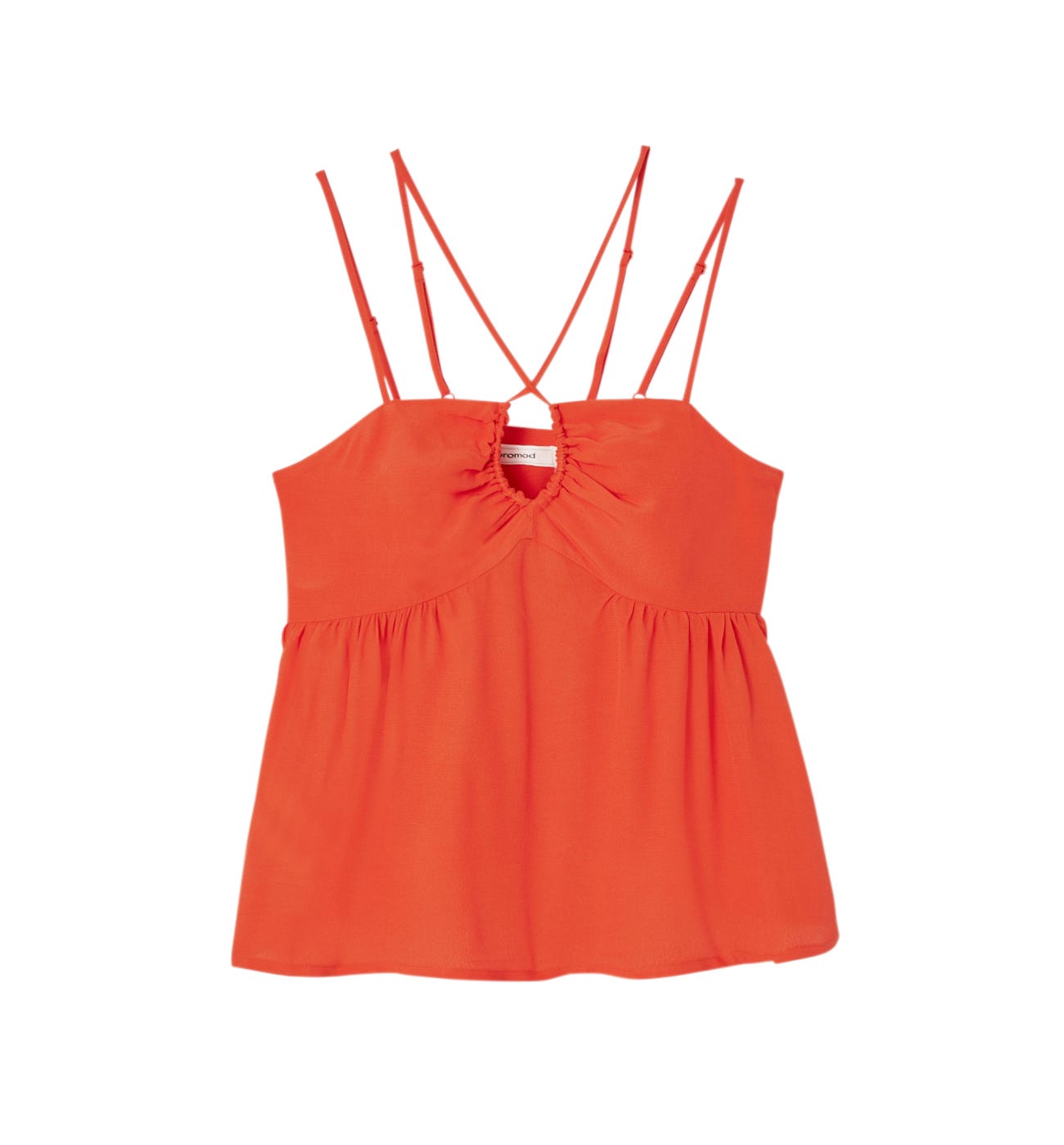 Low neckline top
