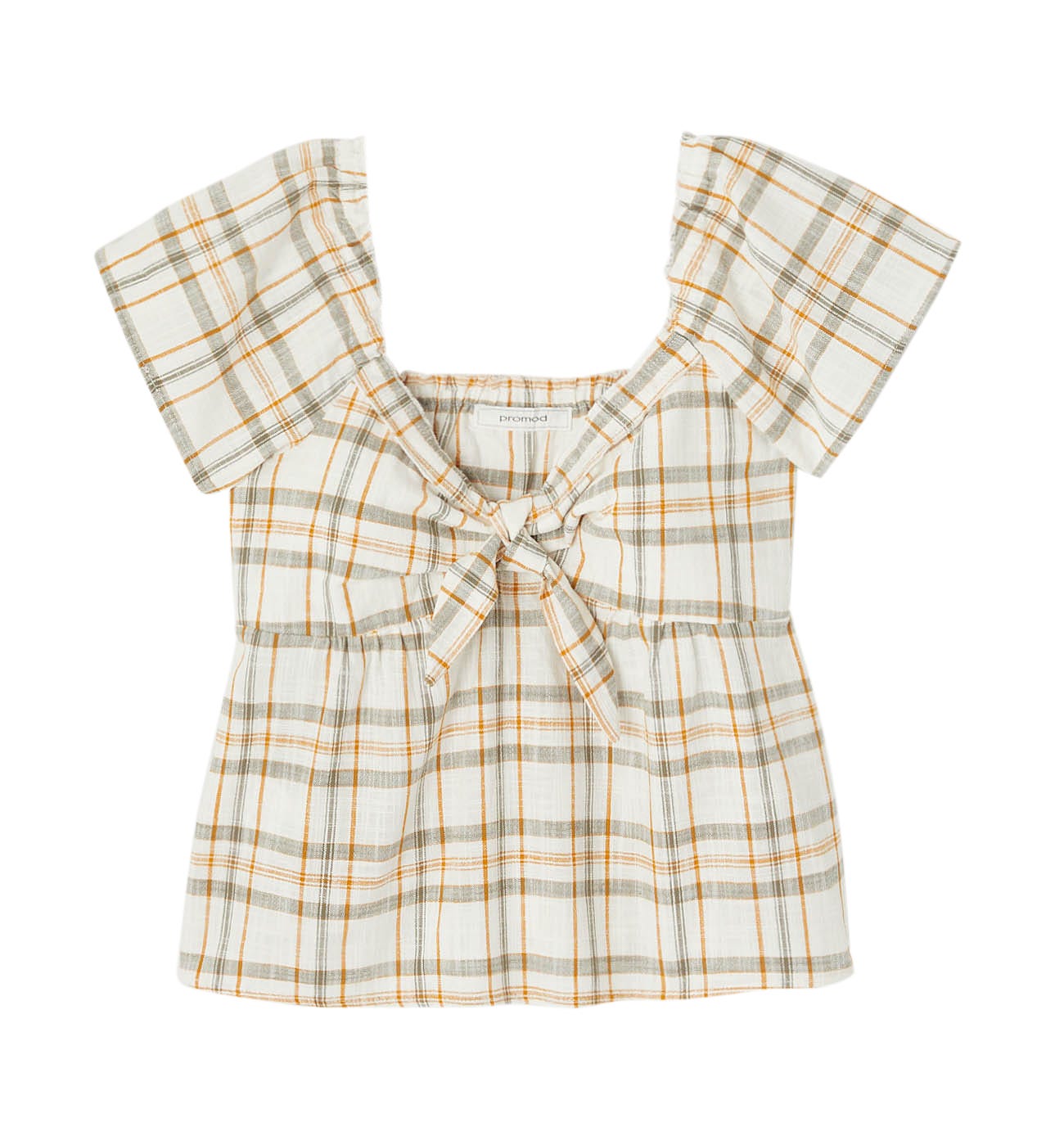 Checked blouse