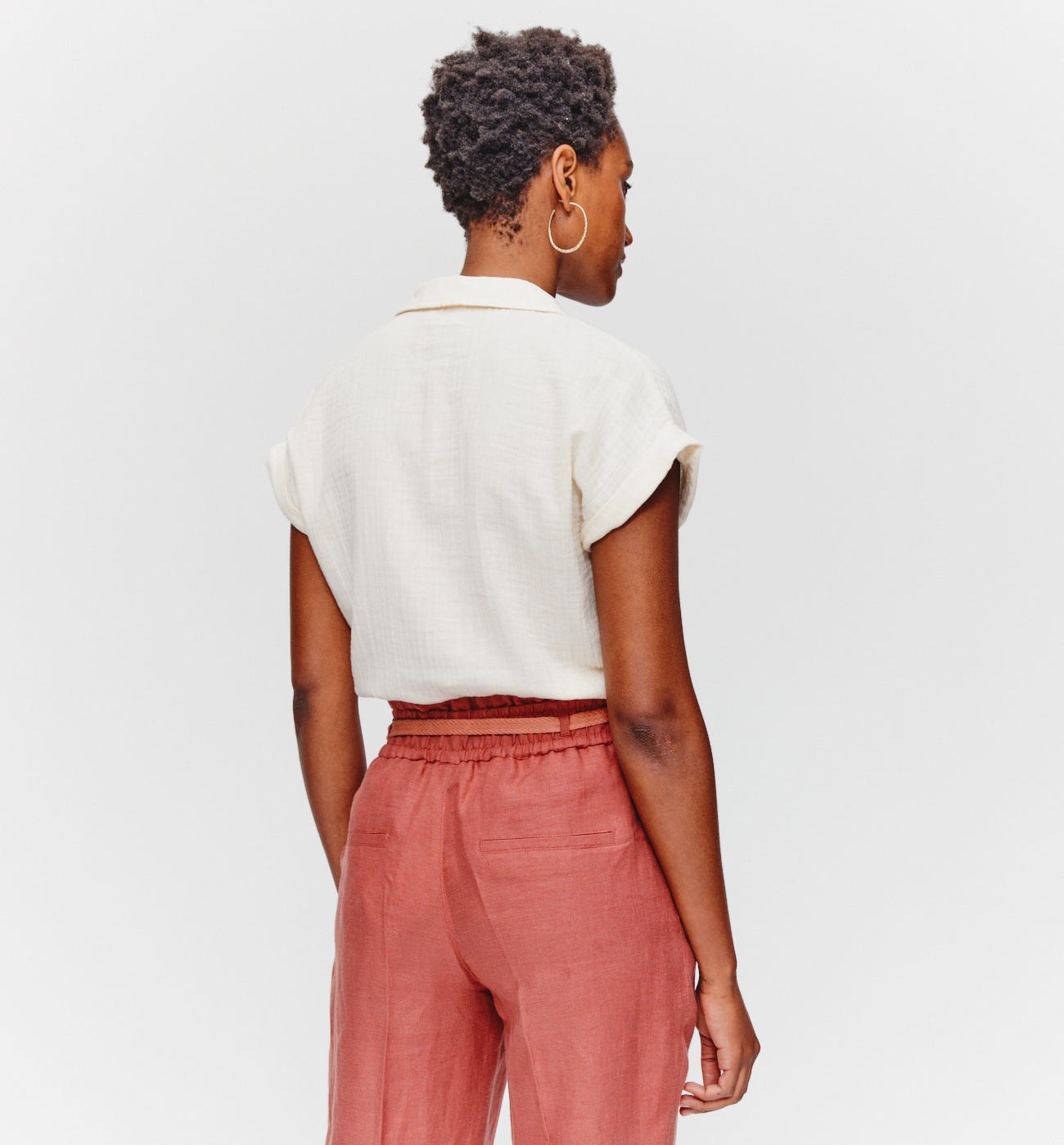 Chemise en gaze de coton