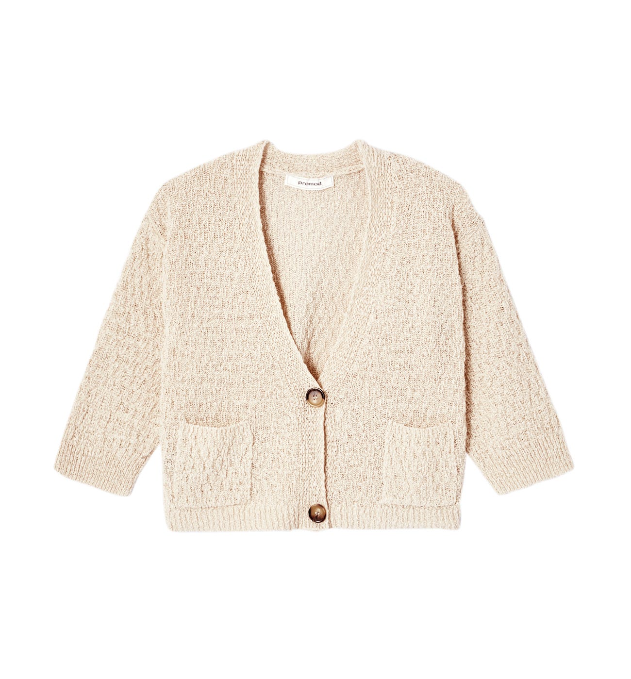 Cardigan manica al gomito