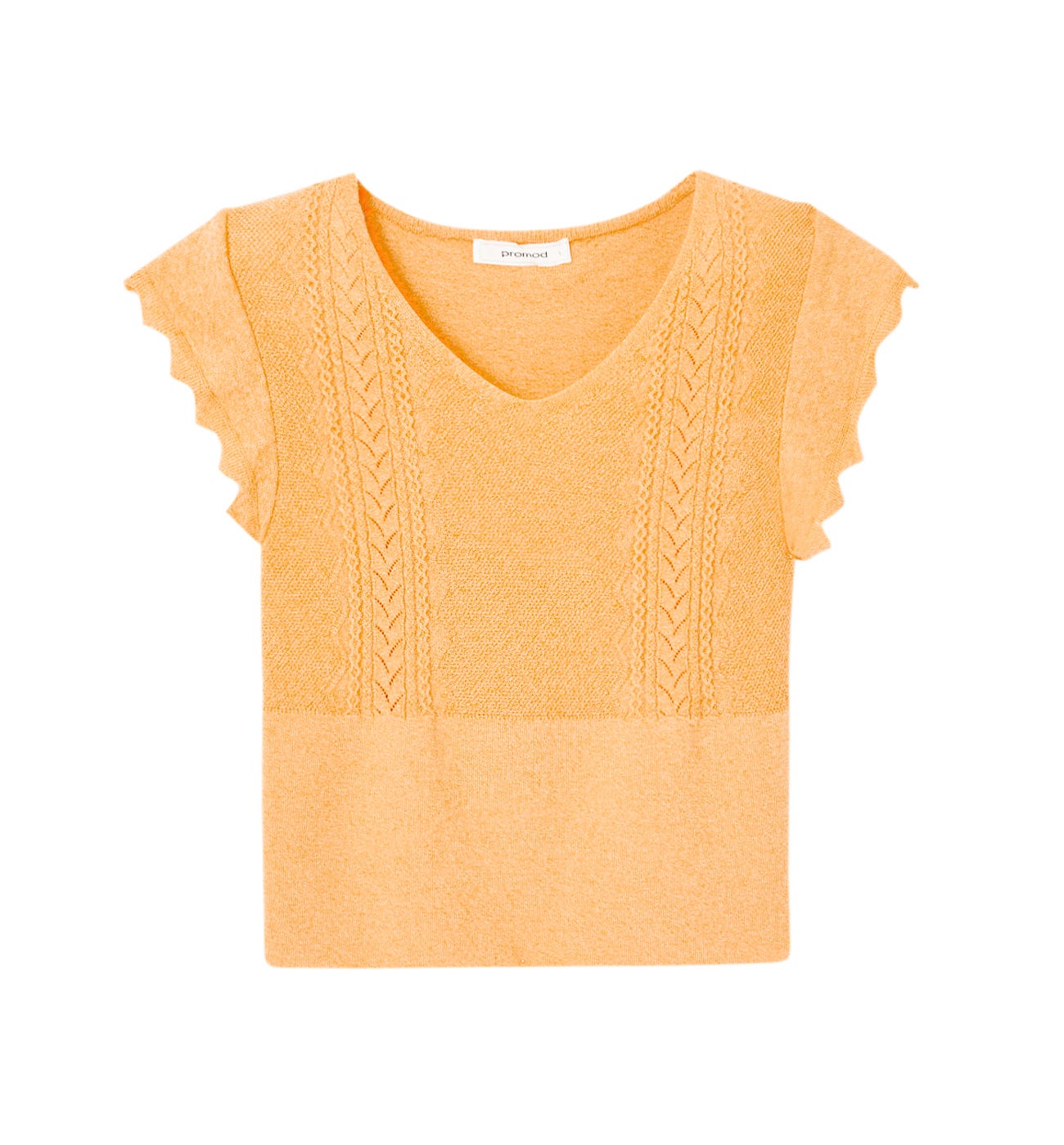 Kurzarmpullover