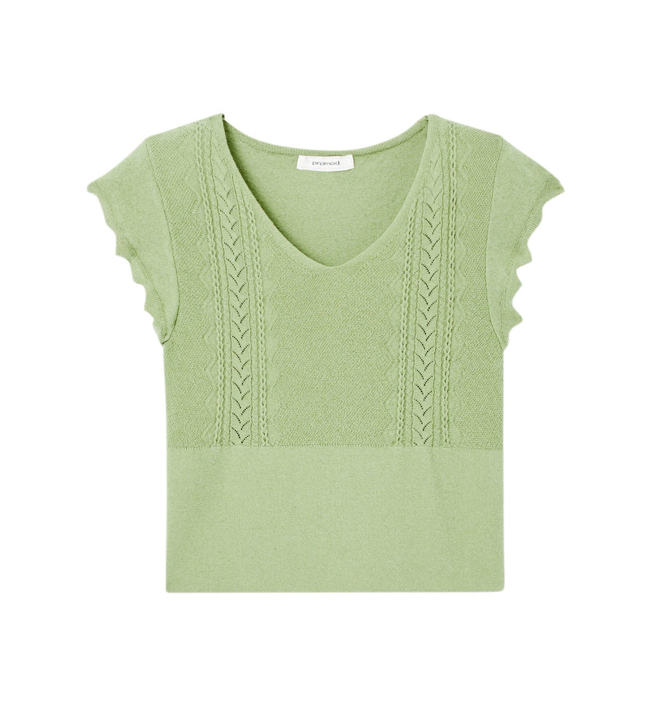 Short sleeved jumper