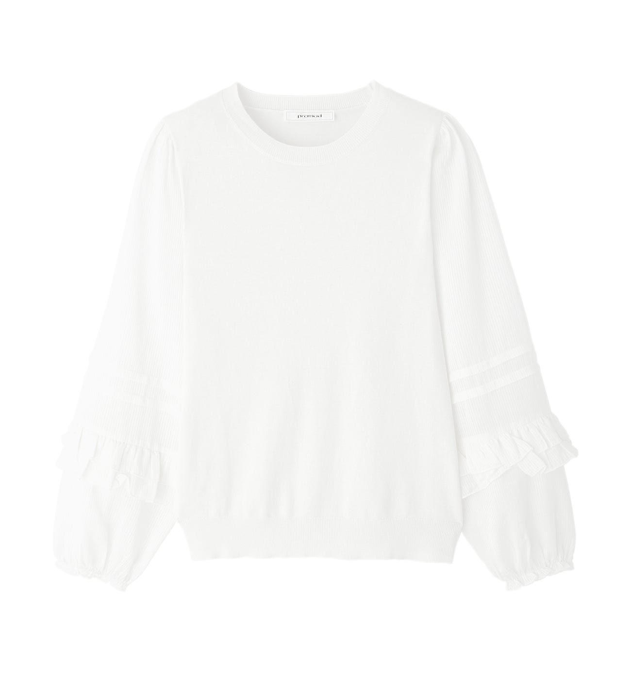 Maglia manica a palloncino