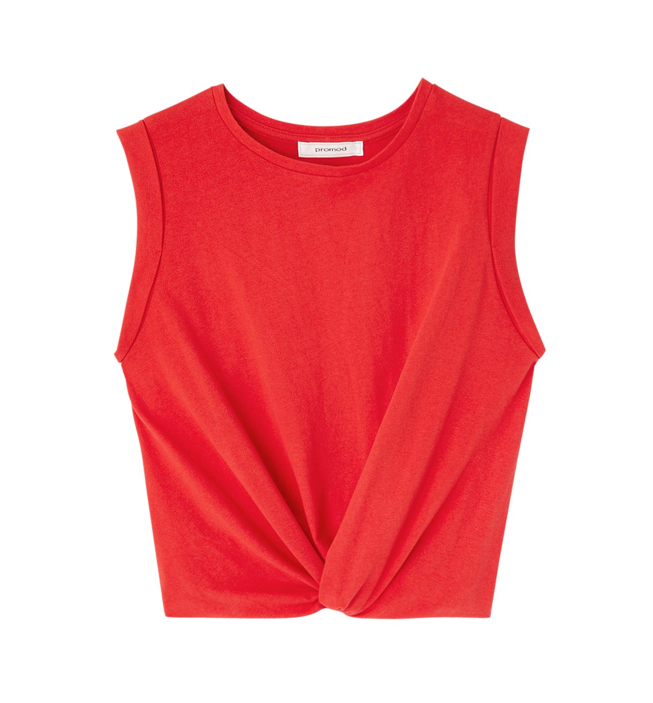 Knotted effect top