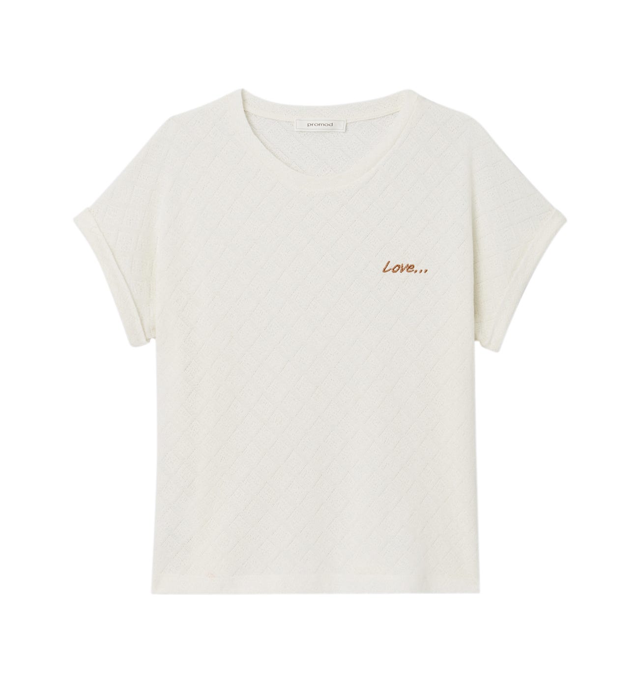 Camiseta punto pointelle
