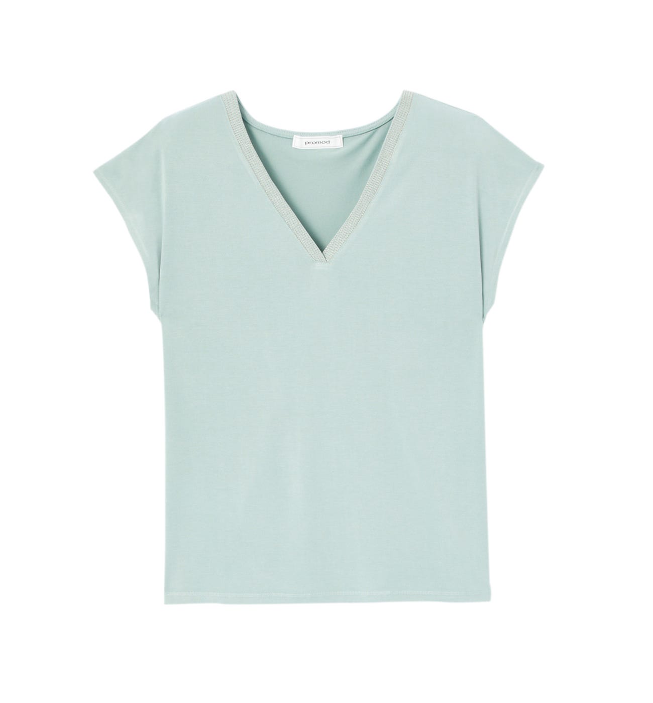 Glitzy v-neck top
