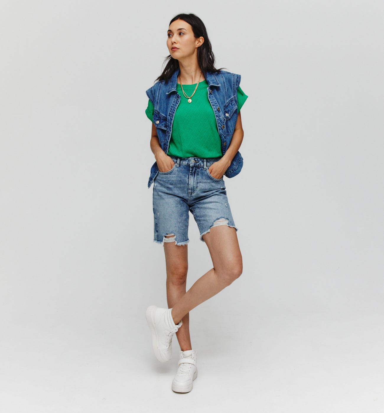 T-shirt lavorazione pointille