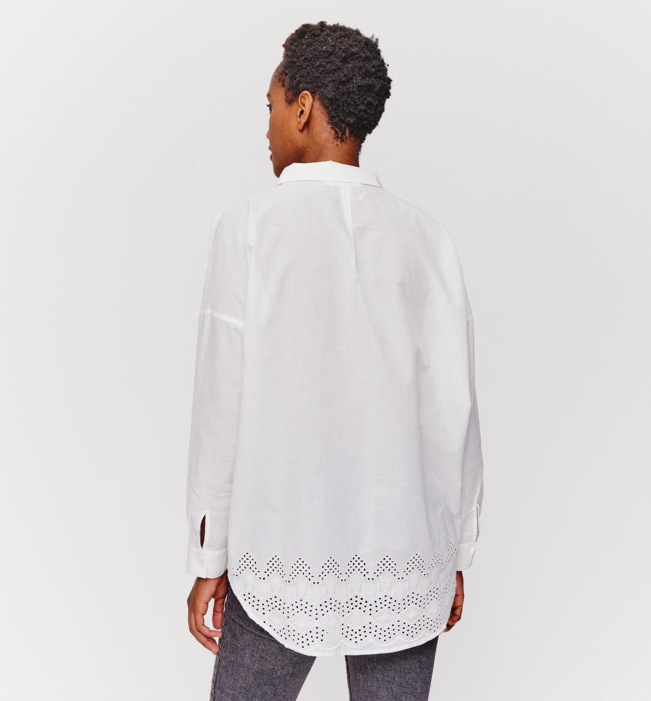 Broderie anglaise shirt