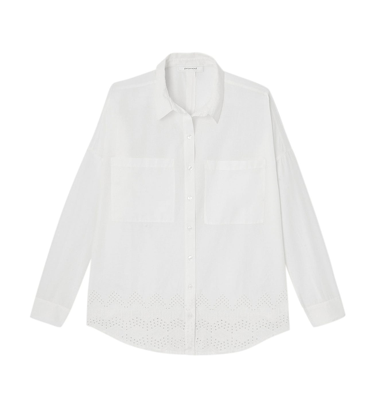 Broderie anglaise shirt