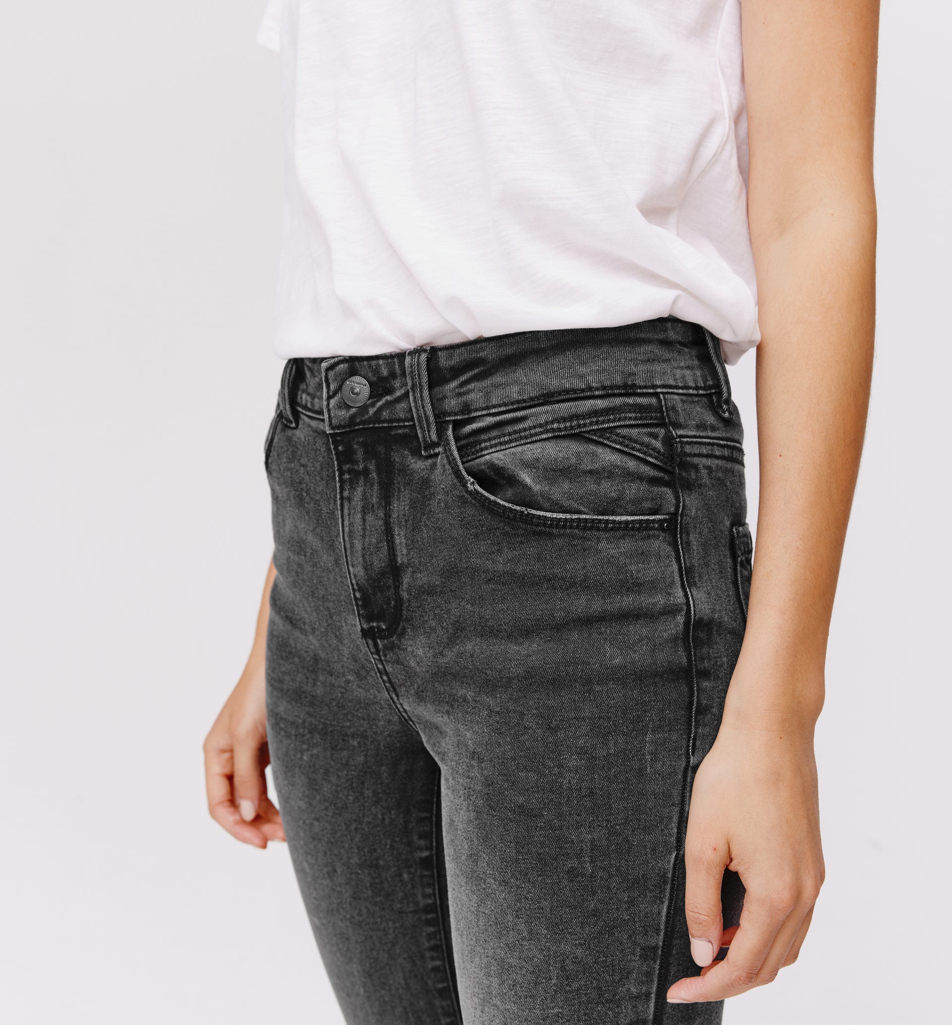 Jeans skinny vita alta EMILE