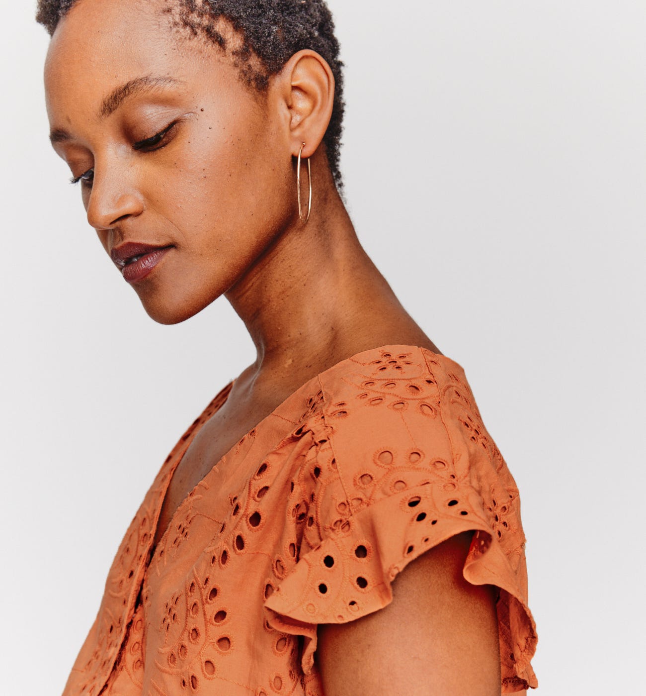 Broderie anglaise blouse