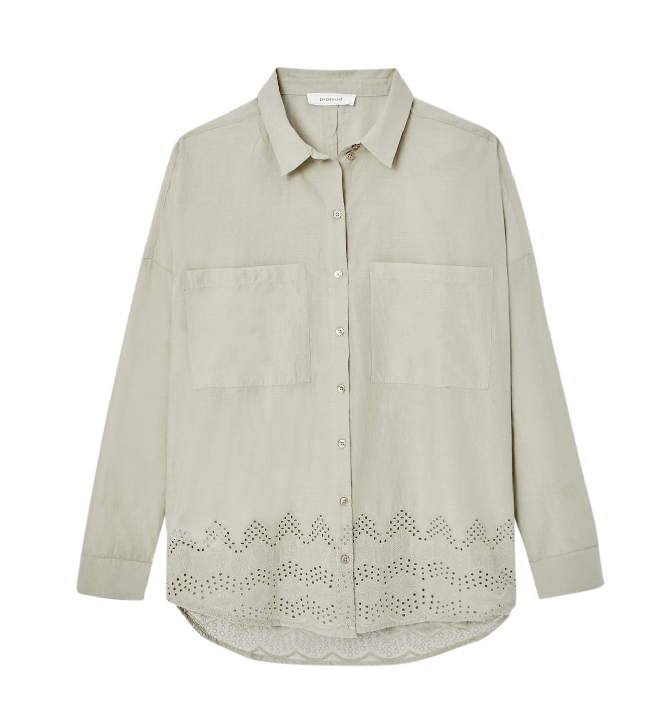 Broderie anglaise shirt