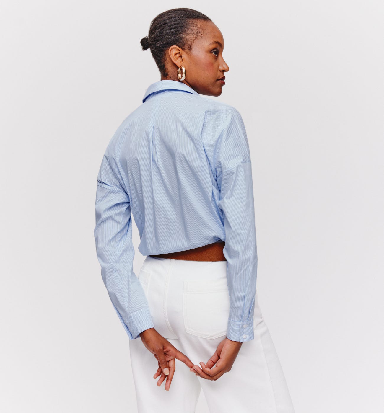 Camicia oversize a righe