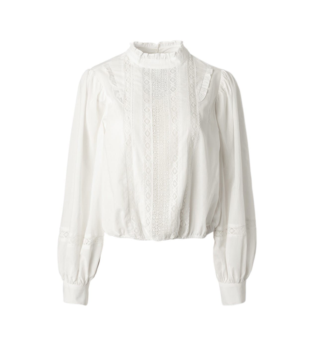Romantic cotton blouse