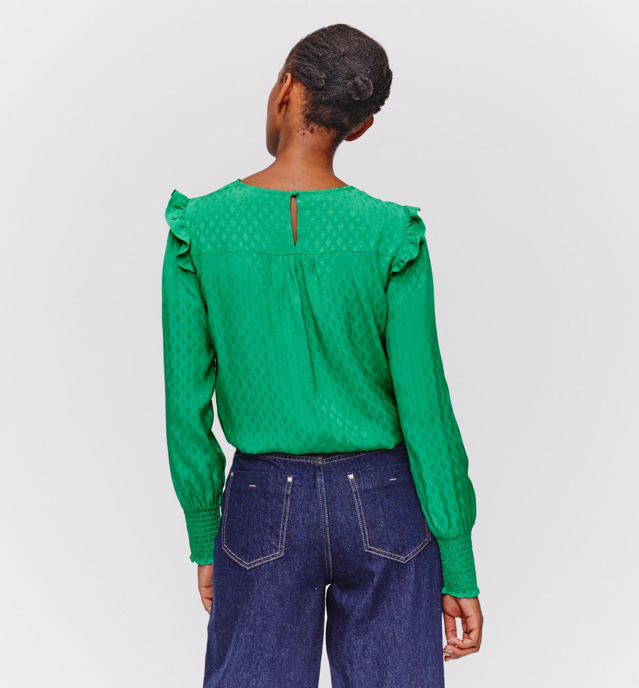 Frilly blouse