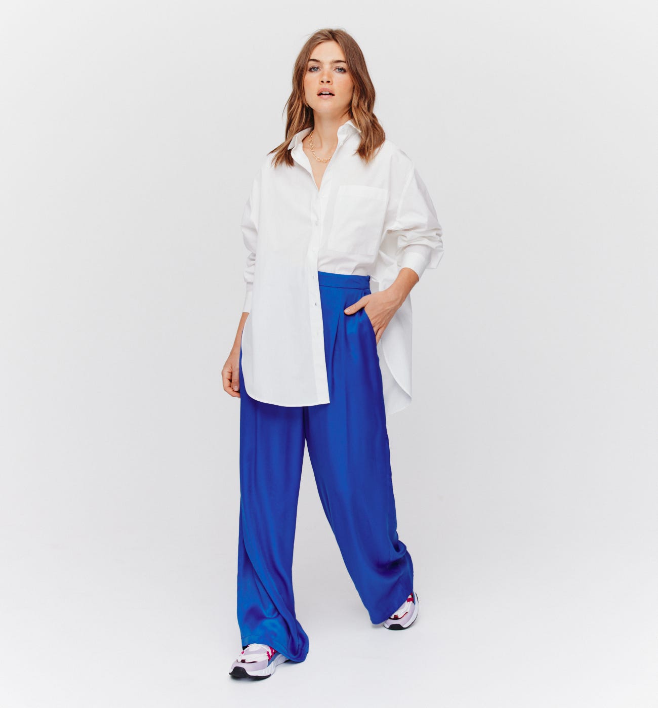Oversize-Bluse