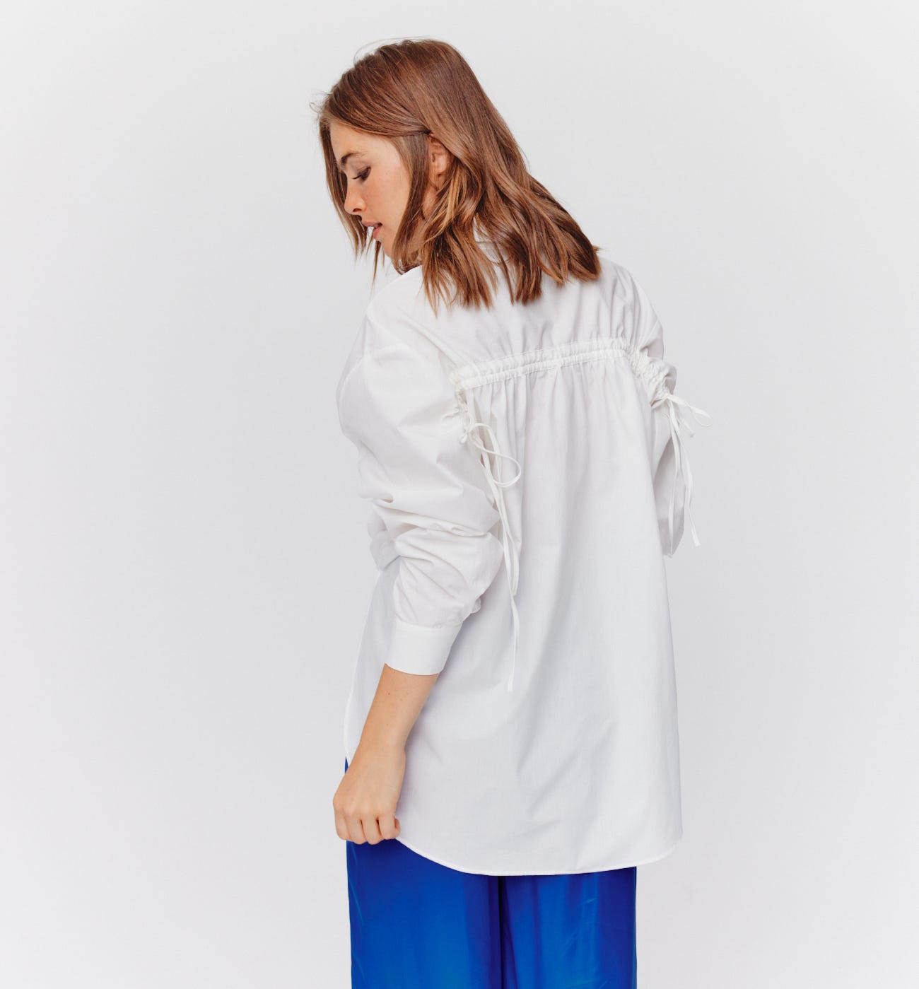 Chemise oversize unie Femme