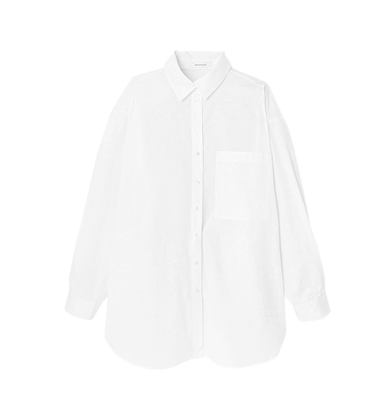 Chemise oversize unie Femme