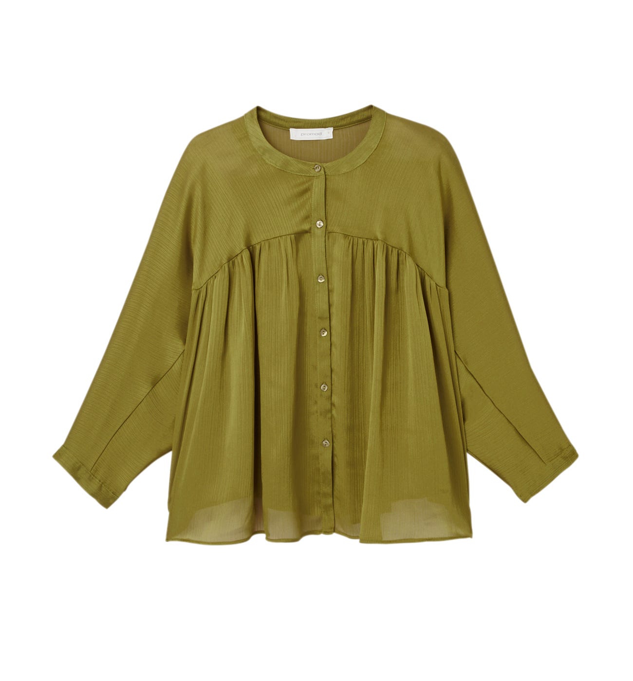Loose silky blouse