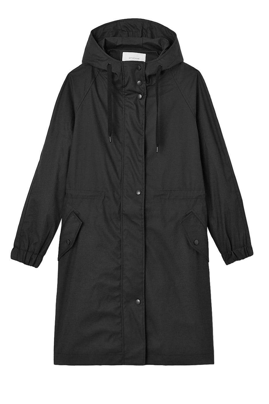 Water-resistant parka