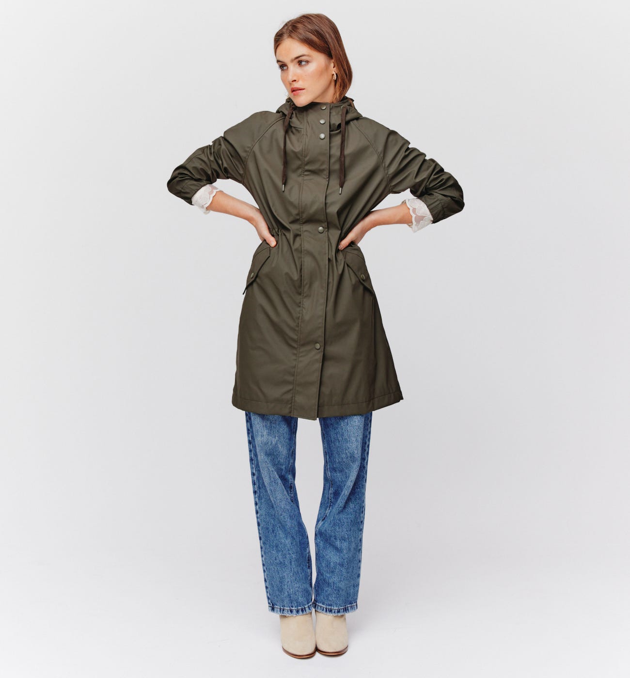 Parka impermeable