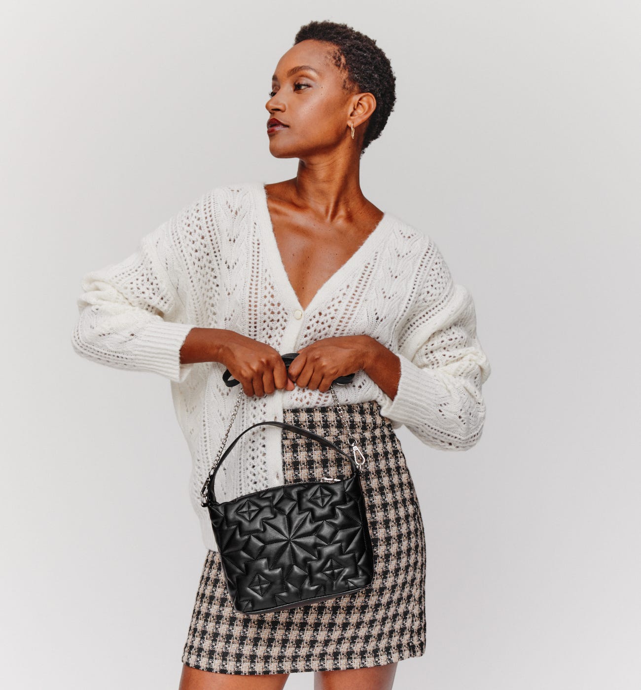 Neat 'quilted' handbag