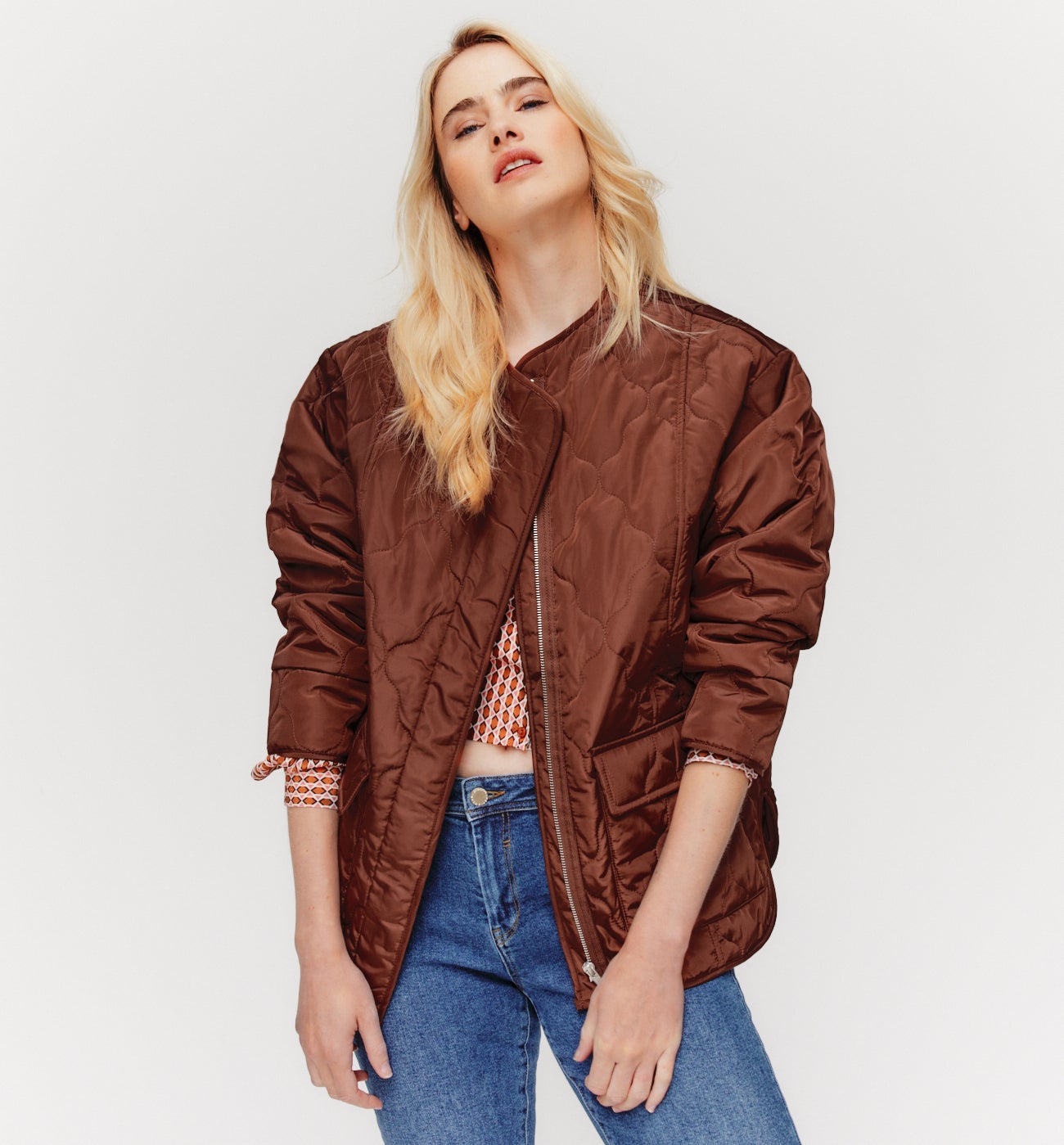 Padded jacket - Auburn