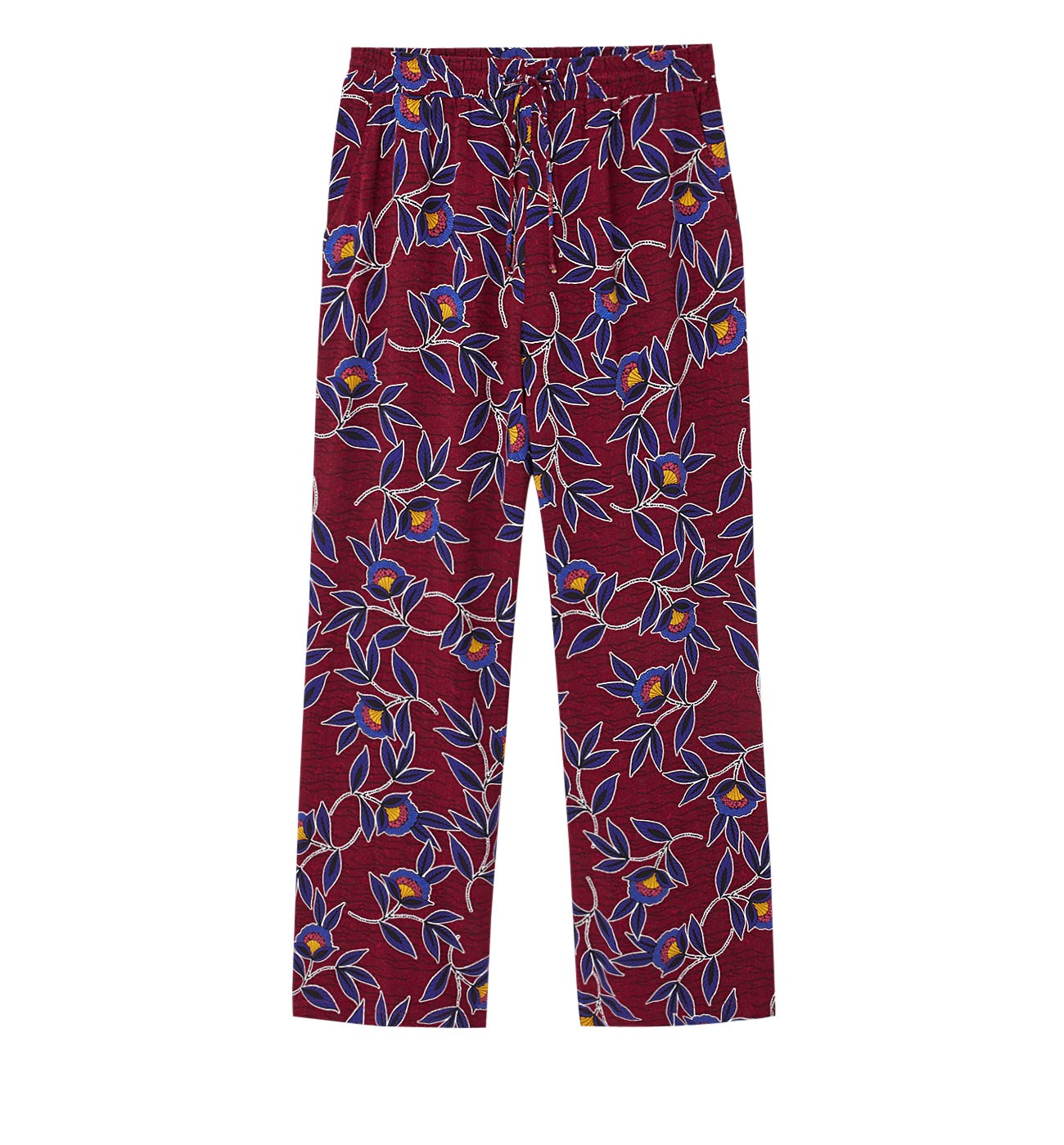 Pantalon large imprimé