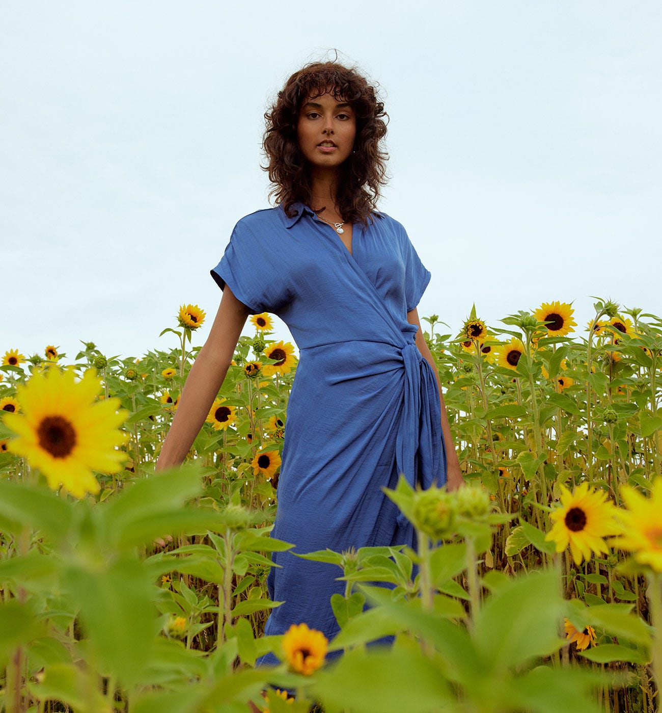 Robe soyeuse portefeuille