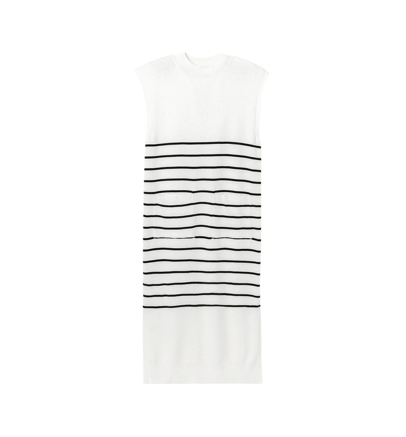 Vestido-jersey marinero