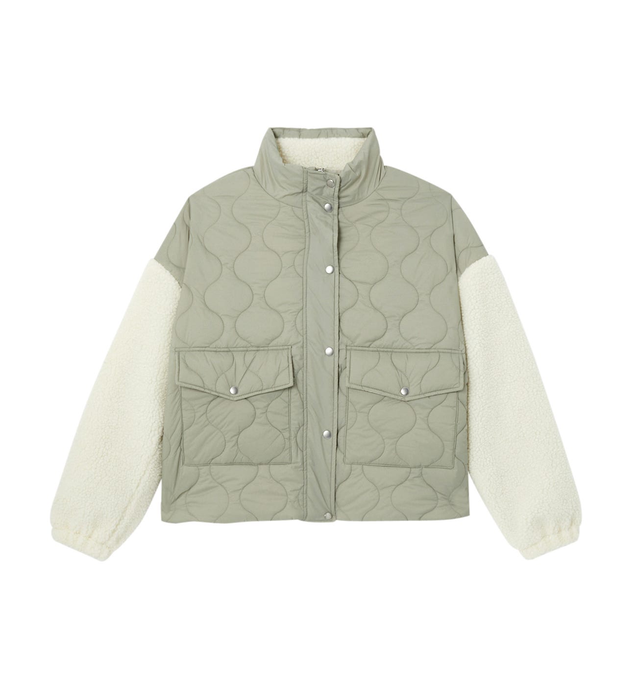 Chaqueta corta acolchada