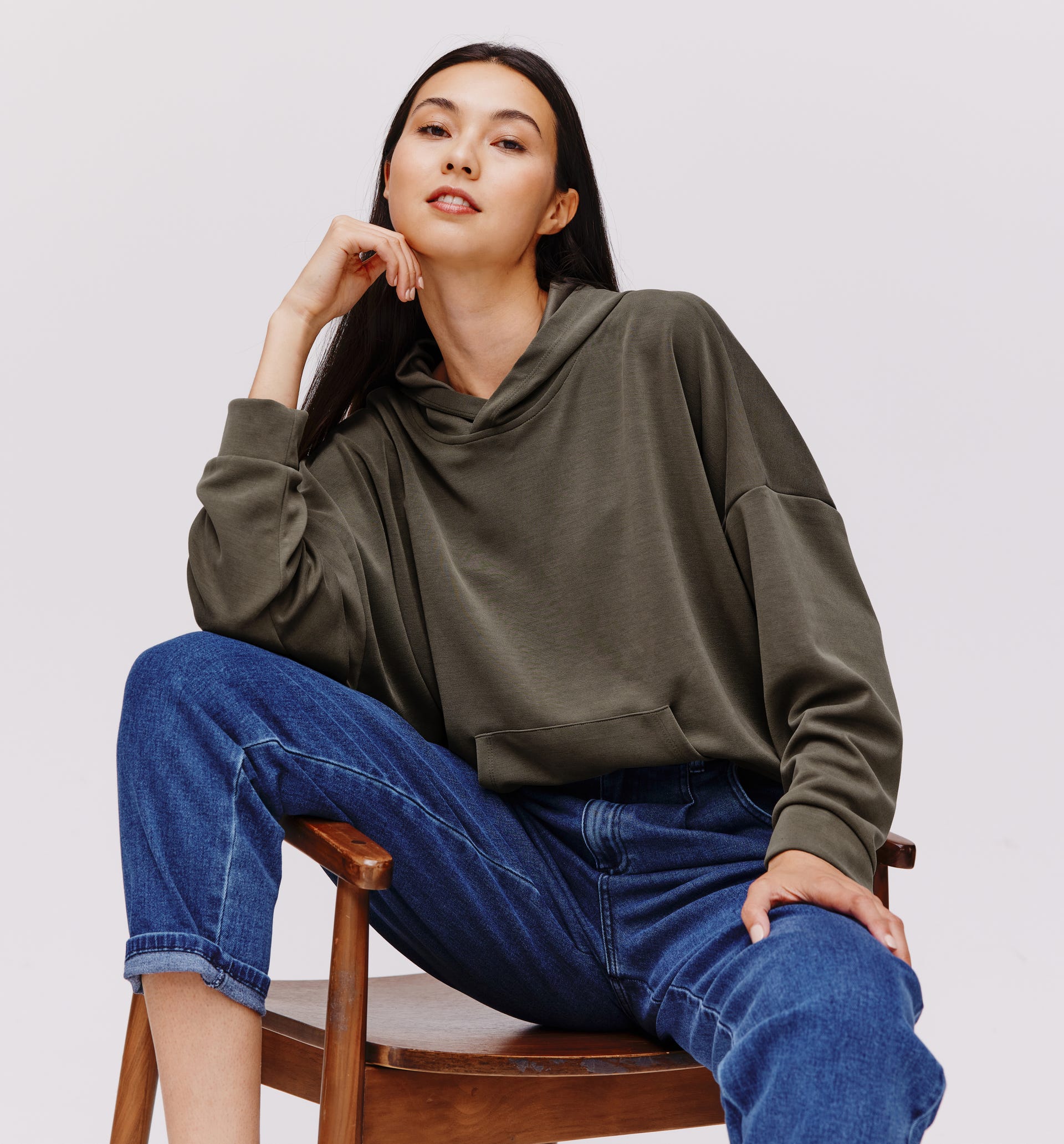 BLUZA Z KAPTUREM