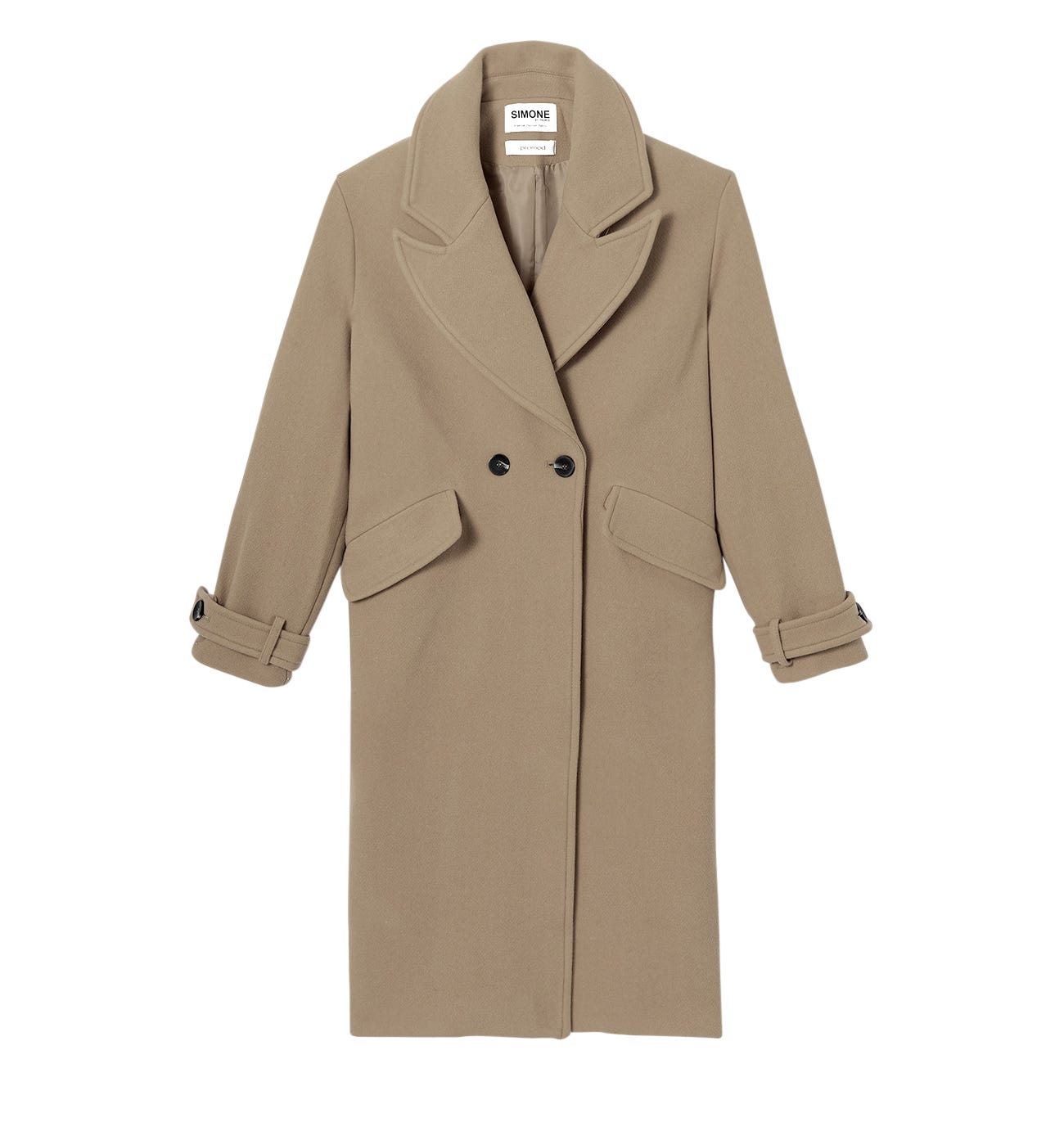 manteau simone beige