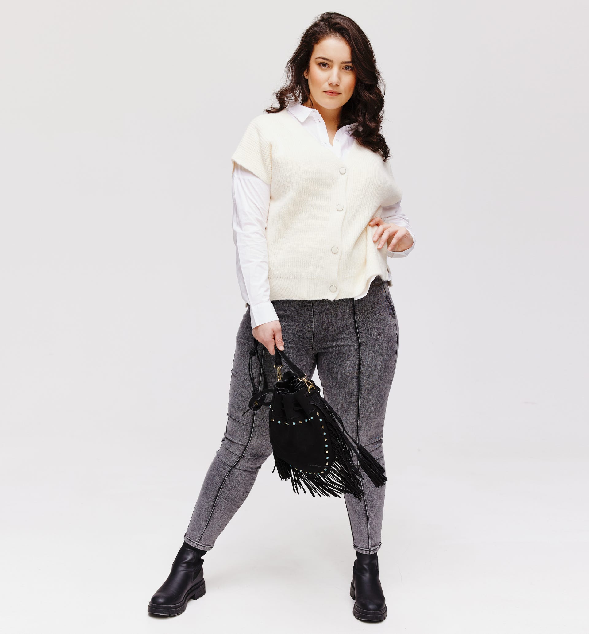 Oversizowy sweter