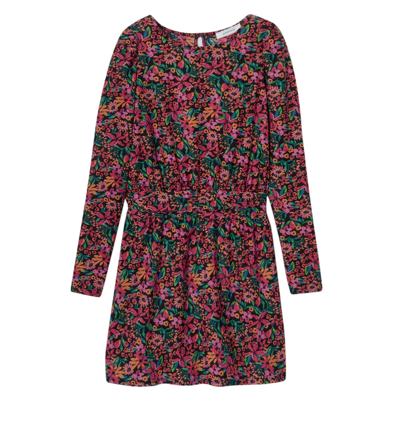 Short patterned dress