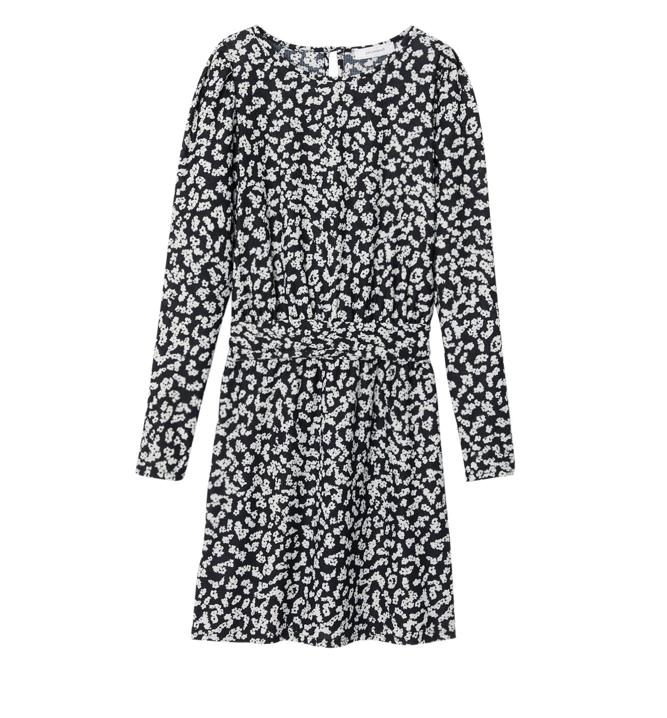 Short patterned dress