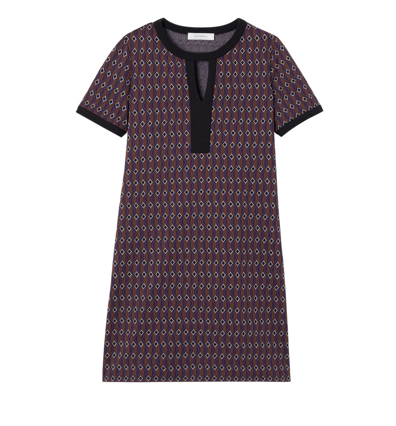 Kleid mit kurzem Arm