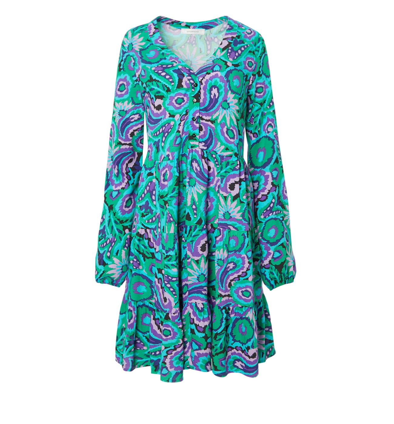 Frilly patterned dress