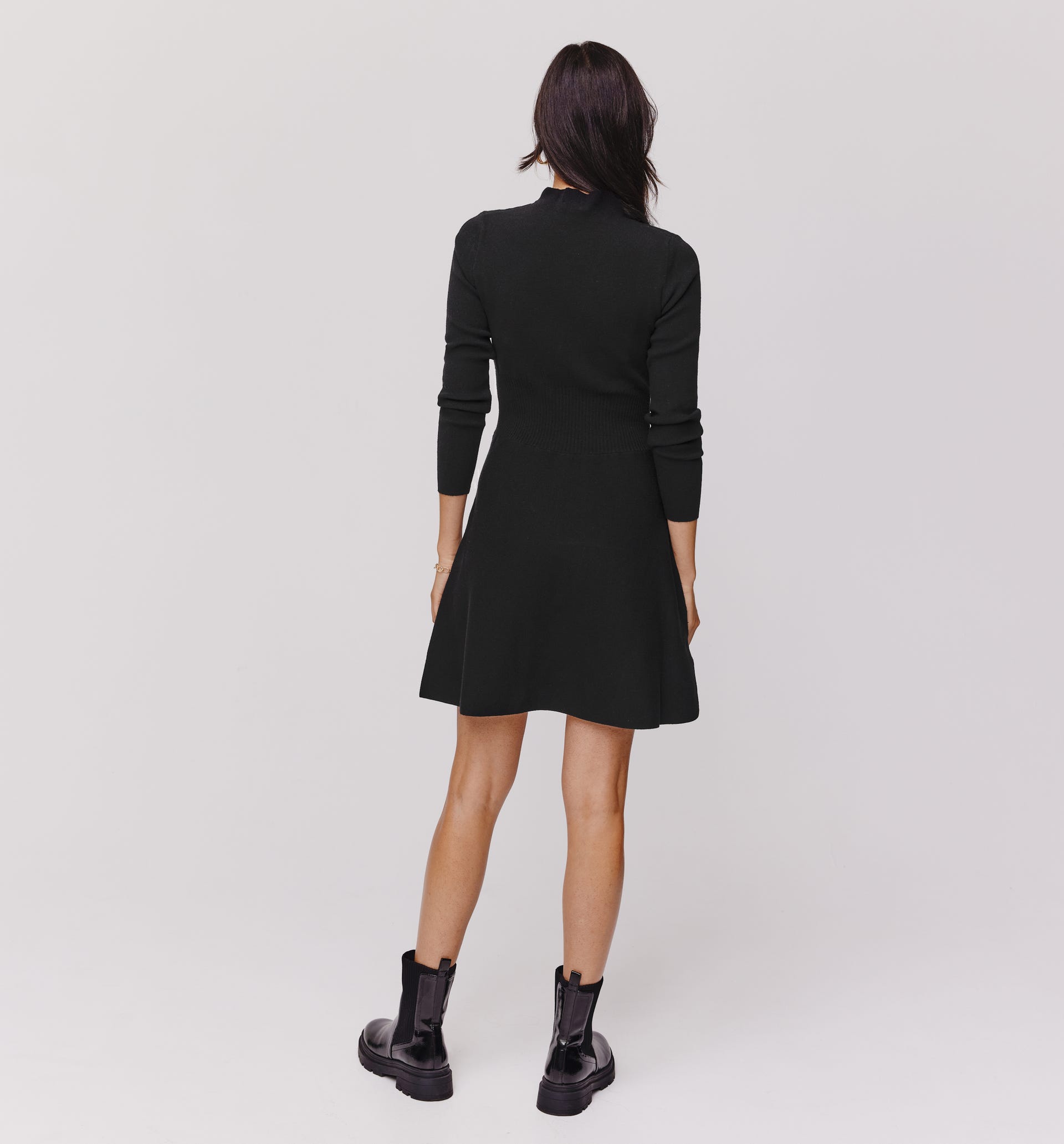 Skater knit dress