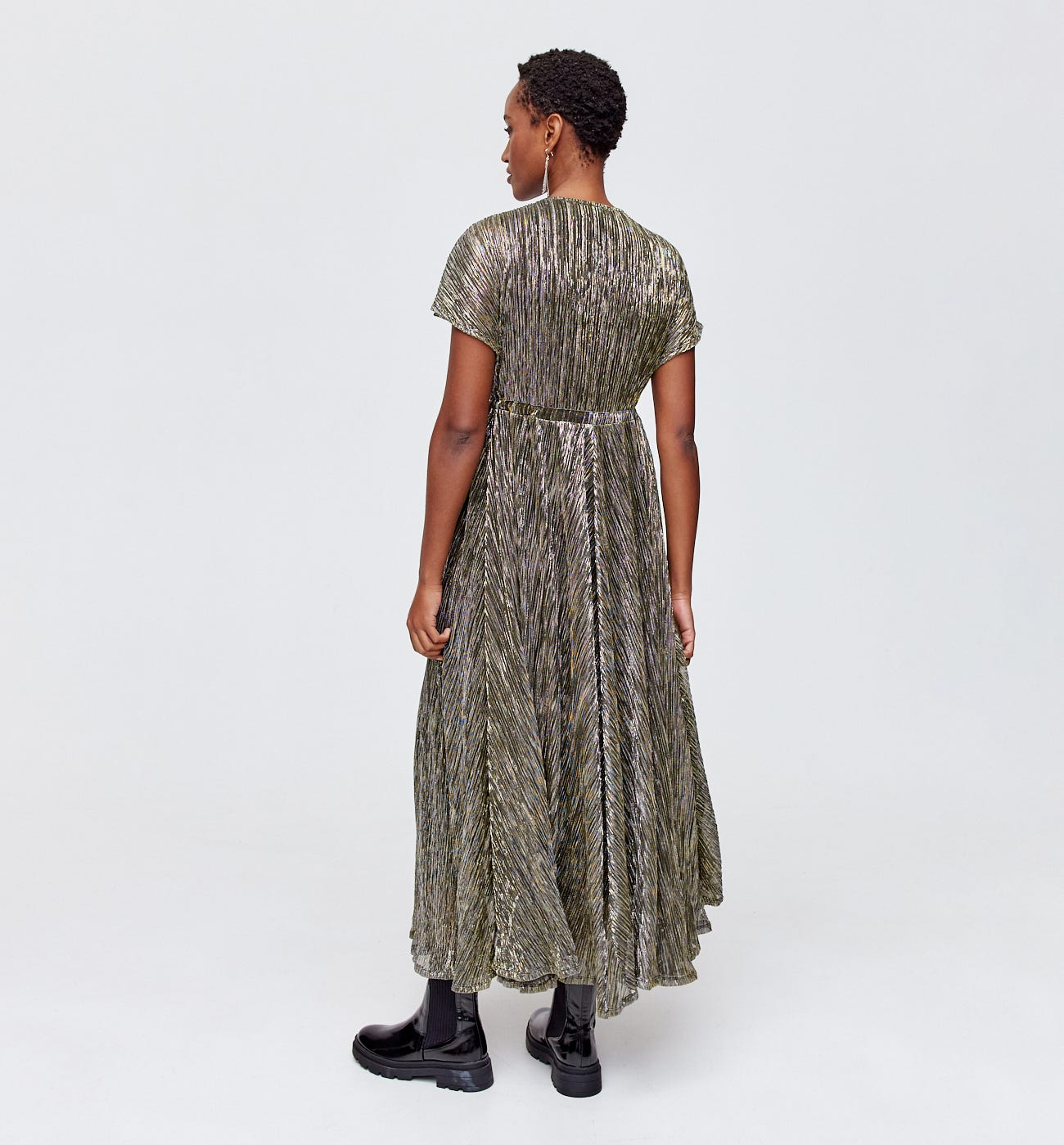 Robe longue pailletée ELEONOR
