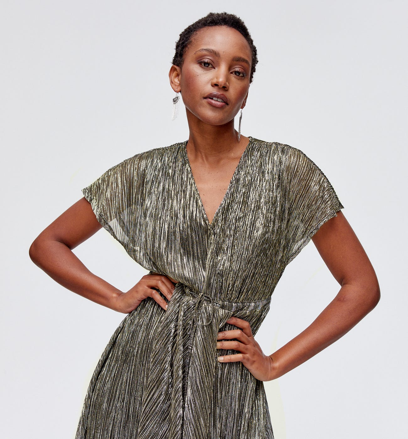 Robe longue pailletée ELEONOR