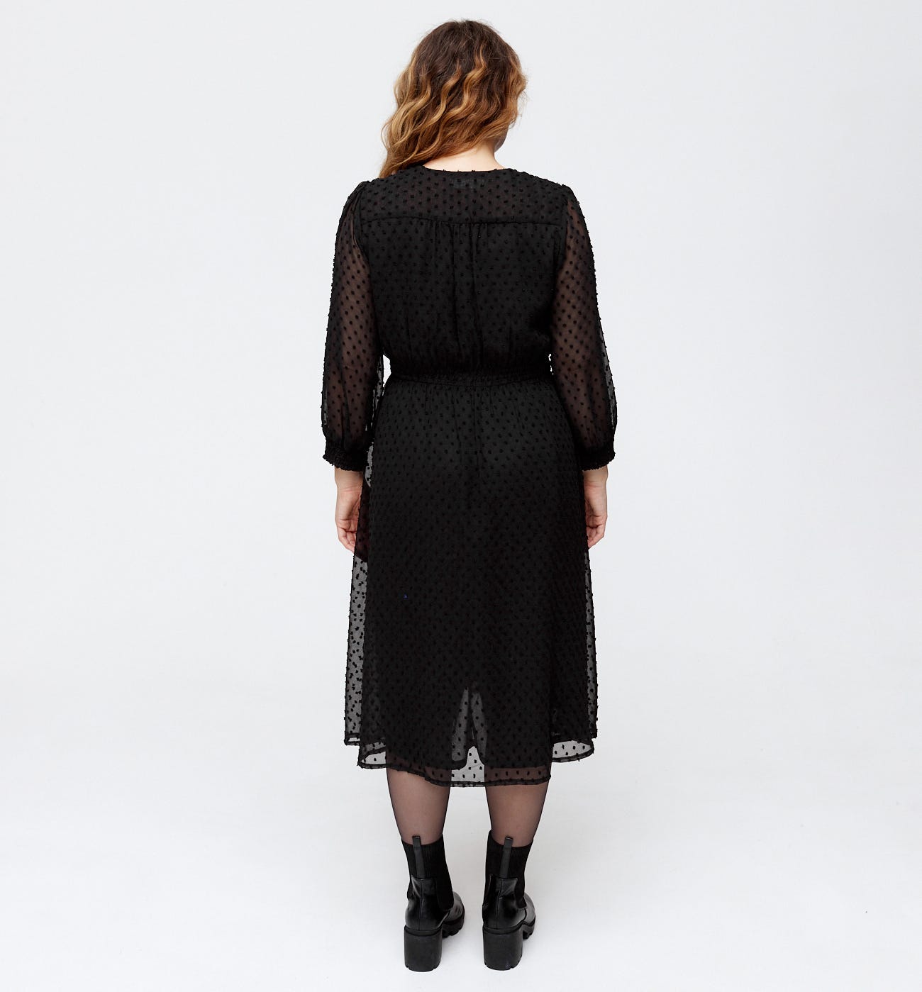 Abito in voile plumetis